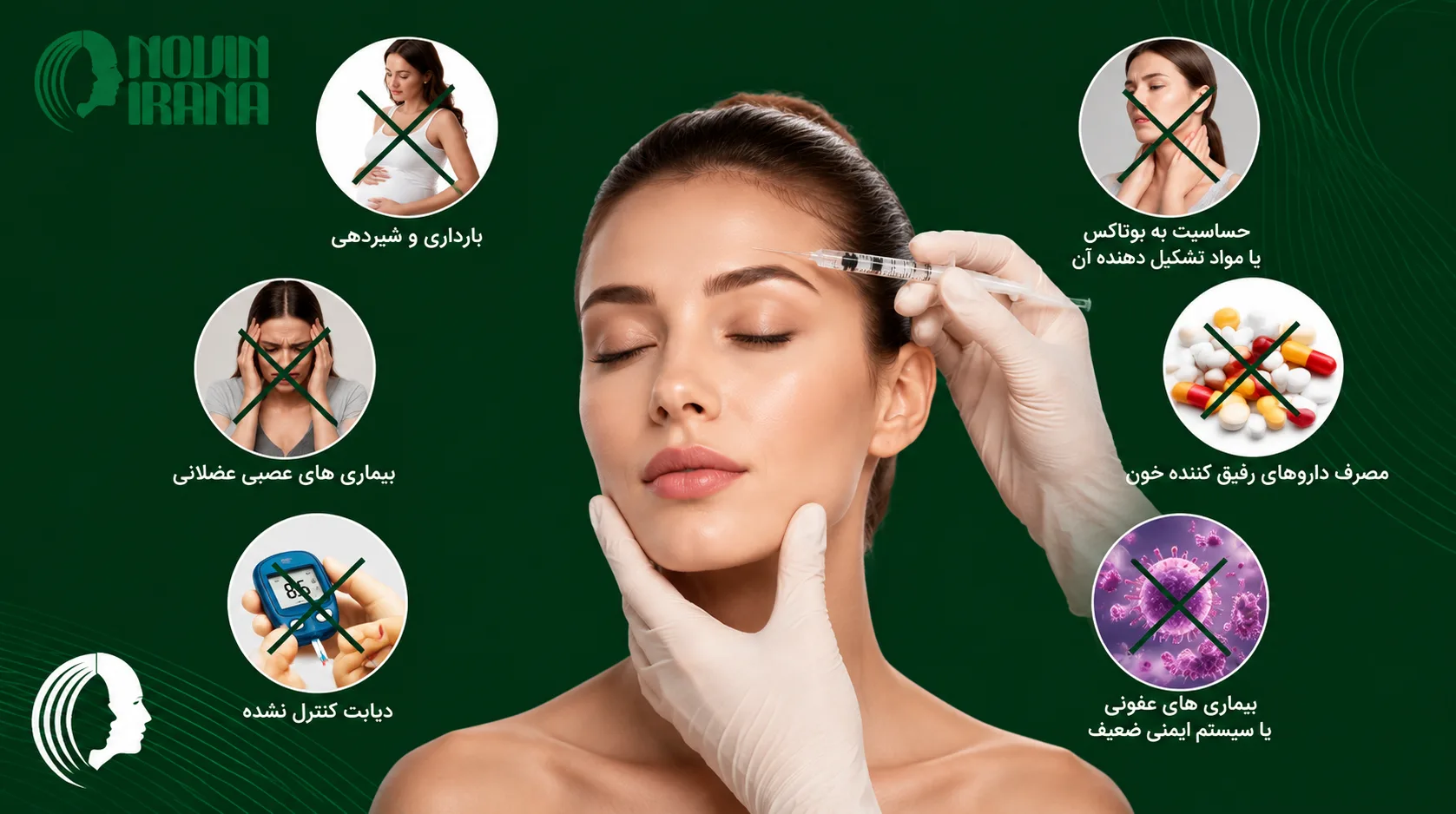 چه کسانی نباید بوتاکس در مشهد تزریق کنند؟